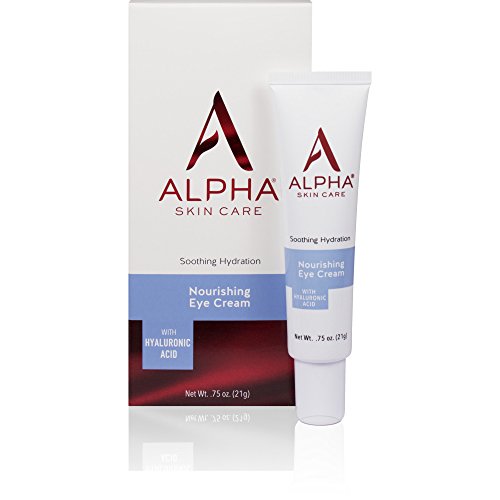 Product Cover Alpha Skin Care Nourishing Eye Cream with Hyaluronic Acid | Anti-Aging Formula | Soothing Hydration | Reduces the Appearance of Lines & Wrinkles | For All Skin Types | 0.75 Oz
