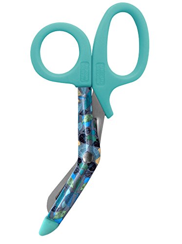 Product Cover Prestige Medical Stylemate Utility Scissor, Leaves Grey, 5.5 Inch