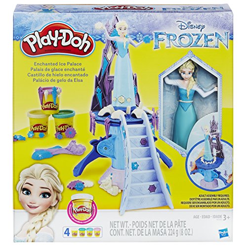 Product Cover Play-Doh Disney Frozen Enchanted Ice Palace Toy with Elsa Doll