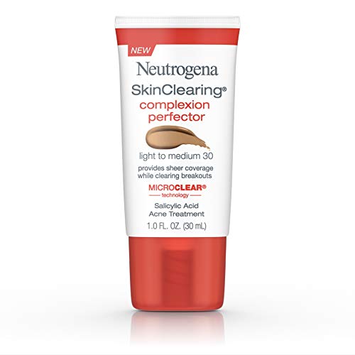 Product Cover Neutrogena Skinclearing Complexion Perfector With Salicylic Acid, Light - Medium, 1 Fl. Oz.