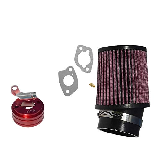 Product Cover GoPowerSports 212cc Predator Performance Air Filter, Adapter & Upgrade Jet