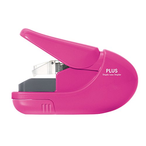 Product Cover Paper Clinch Compact Light Stapler (Pink)