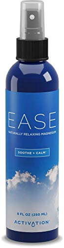 Product Cover 250 ml: Activation Products EASE Magnesium Spray for Magnesium Deficiency, Joint and Muscle Pain, Leg Cramps, Eases Restless Legs, 8 ounces