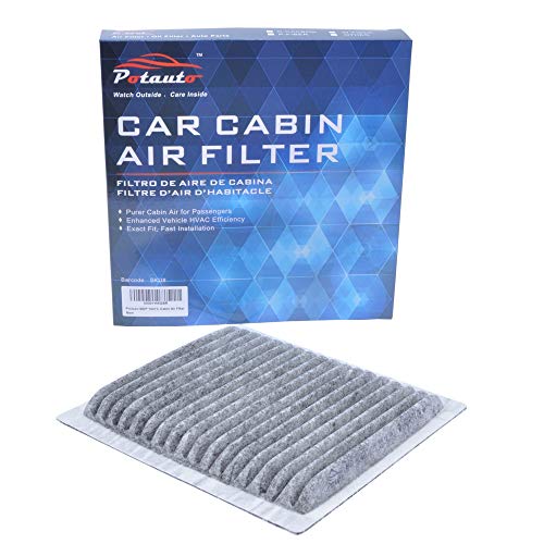 Product Cover POTAUTO MAP 1041C (CF10547) Replacement Activated Carbon Car Cabin Air Filter for FORD, Edge, LINCOLN, MKX, MAZDA, CX-9 (Upgraded with Active Carbon)