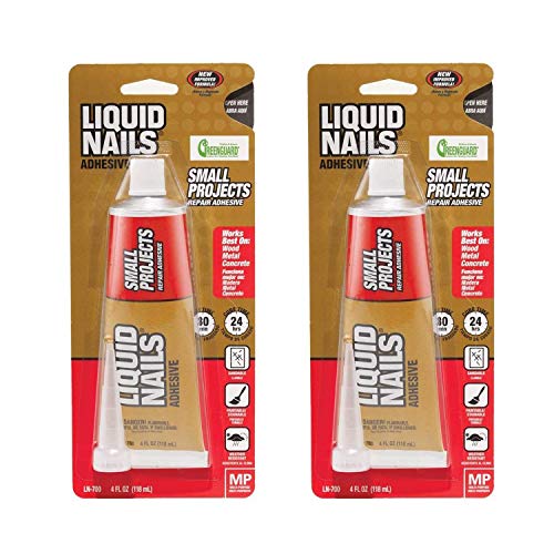 Product Cover Liquid Nails LN700 4-Ounce (2 Pack) Small Projects and Repairs Adhesive