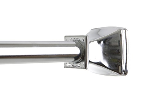 Product Cover BINO 'Chateau' Tension Shower Curtain Rod, Polished Chrome - 42