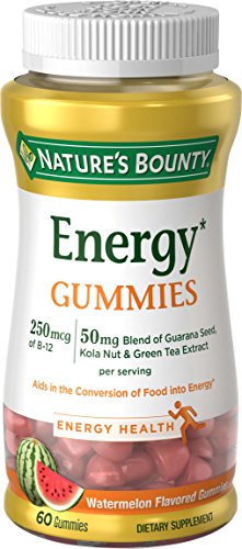 Product Cover Nature's Bounty Energy Complex Gummies, 250 MCG, 60 Count