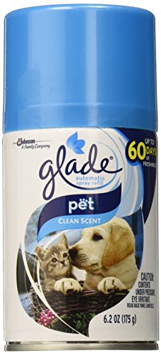 Product Cover Automatic Spray Air Freshener Refill, Pet Clean Scent, 6.2 Ounce, Packaging may vary