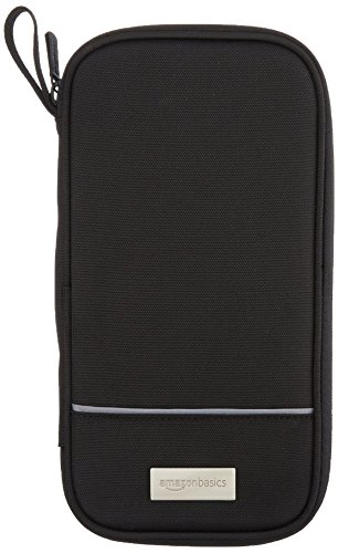 Product Cover AmazonBasics RFID Travel Passport Wallet Organizer - 10 x 5 Inches, Black