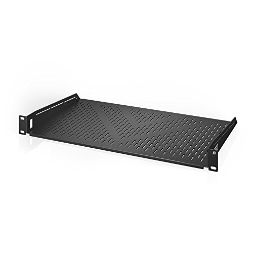 Product Cover AC Infinity Vented Cantilever 1U Universal Rack Shelf, for 19