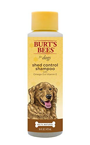 Product Cover Burt's Bees for Dogs Shed Control Shampoo with Omega 3's and Vitamin E, 16 Ozs