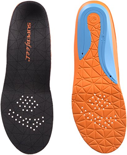 Product Cover Superfeet FLEX, Comfort Insoles for Athletic Shoe Cushion and Support, Unisex, Flame