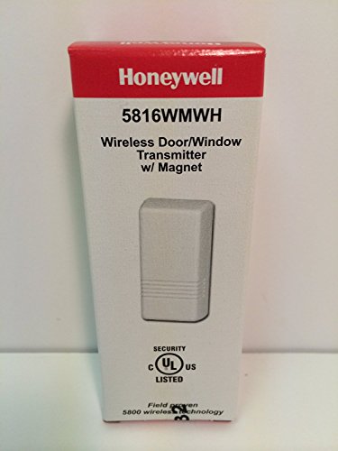 Product Cover Honeywell Ademco 5816WMWH White Door/Window Transmitter w/Magnet (2 Pack)