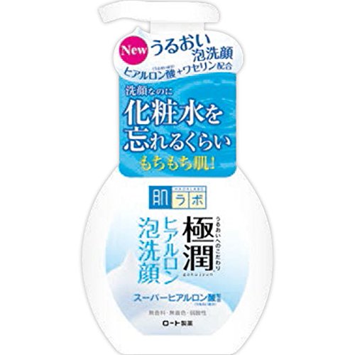 Product Cover Hada Labo Japan Gokujyun Hyaluronic Acid Moisture Bubble Foaming Cleanser 160ml