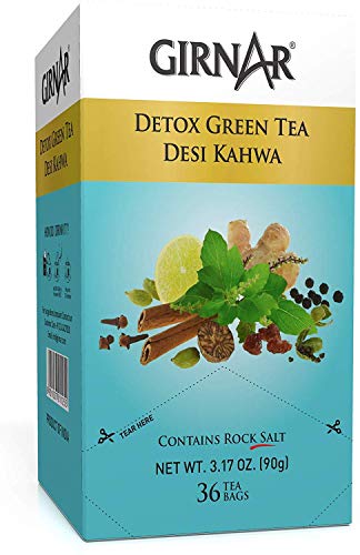 Product Cover Girnar Green Tea, Desi Kahwa, 36 Tea Bags