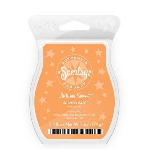 Product Cover Scentsy Bar, Autumn Sunset, Wickless Candle Tart Warmer Wax 3.2 fl. oz. 8 squares by Scentsy