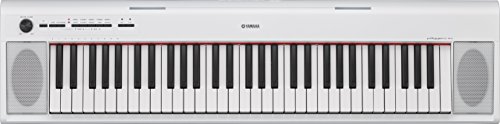 Product Cover Yamaha NP12 61-Key Lightweight Portable Keyboard, White (power adapter sold separately)