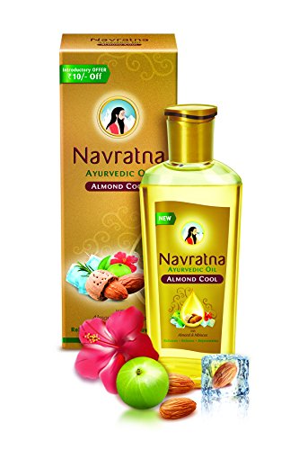 Product Cover Navratna Ayurvedic Hair Oil Almond Cool