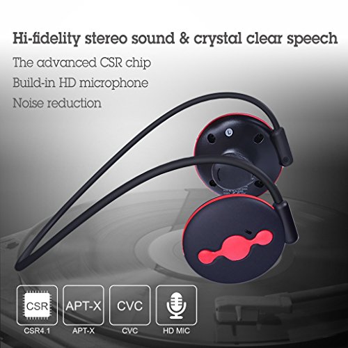 Product Cover Avantree Jogger Plus Wireless Bluetooth V4.1 Headphones with aptX, with Mic