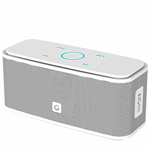 Product Cover DOSS Portable Bluetooth Speaker with 12W High-Definition Sound, Bass, Sensitive Touch, 12 Hours Playtime - White