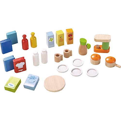 Product Cover HABA Little Friends Dollhouse Kitchen Accessories - 24 Piece Set for 4