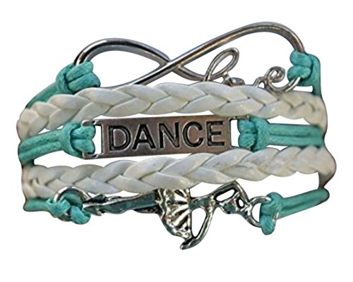 Product Cover Infinity Collection Dance Bracelet- Girls Dance Jewelry for Dance Recitals, Dancers and Dance Teams