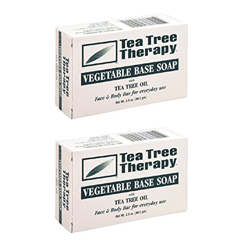 Product Cover Tea Tree Therapy, Soap Bar, Vegetable Base, 3.5 oz (2-Pack)