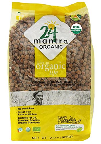 Product Cover 24 Mantara 24 Mantra Organic Brown Chana - 4 Lb,, ()