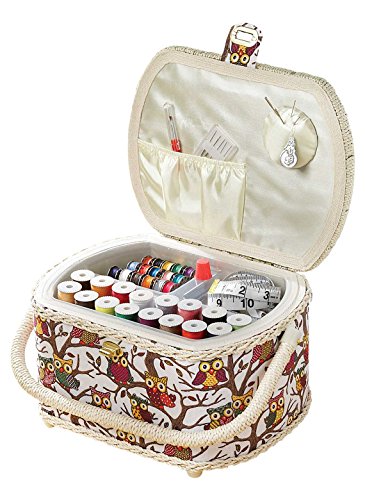 Product Cover Michley Sewing Basket with 41-PC Sewing Kit