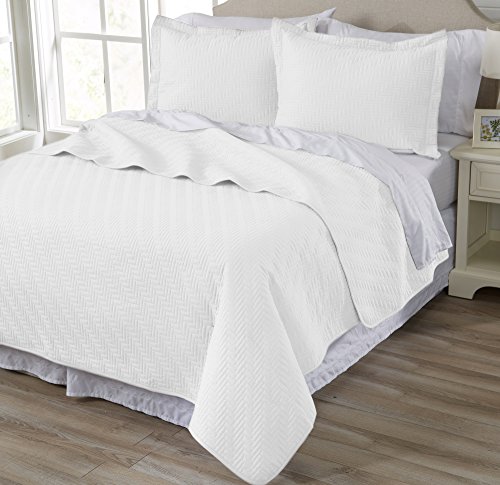 Product Cover Emerson Collection 3-Piece Quilt Set with Shams by Home Fashion Designs