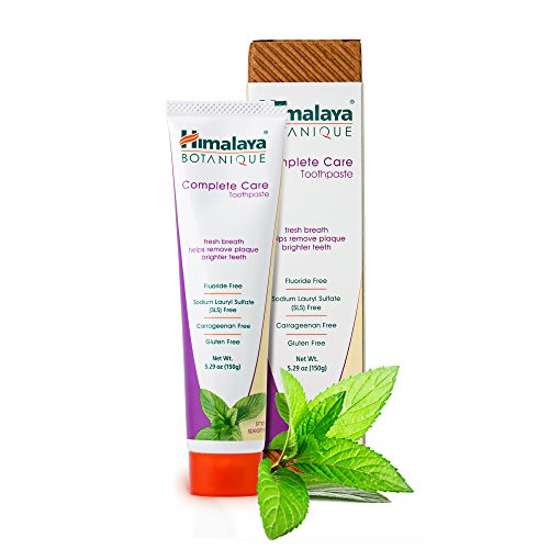 Product Cover Himalaya Complete Care Toothpaste - Simply Spearmint 5.29 oz/150 gm (1 Pack) Natural, Fluoride-Free & SLS Free