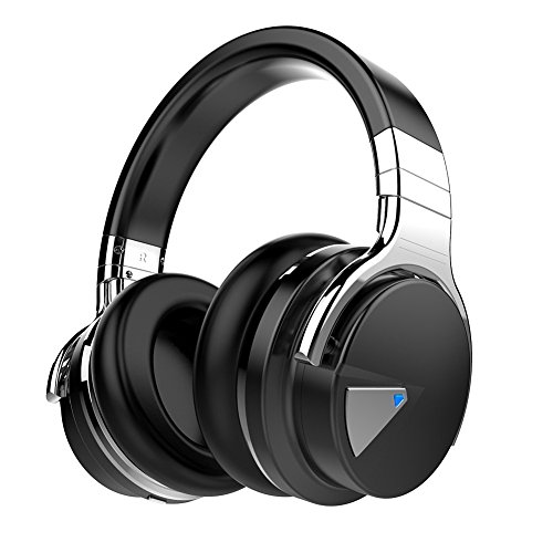Product Cover Cowin E-7 Wireless Bluetooth Over-Ear Stereo Headphones with Microphone and Volume Control - Black
