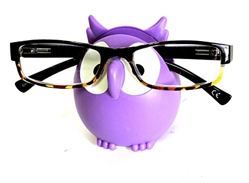 Product Cover Owl Glasses Sunglasses Eyeglass Holder Stand Display Rack Smartphone Holder, Random Mix, One Size Fits Most