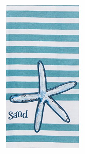 Product Cover Kay Dee Designs Beach House Inspirations Starfish Applique Tea Towel