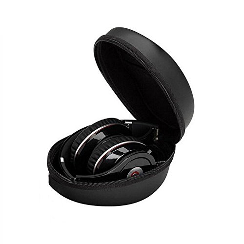 Product Cover Headphones Case: Carrying Hard Protective Storage Replacement Travel Bag Pouch Box Matte Zipper Travelling Cover Shell for Foldable Sennheiser Monster Dr Dre Beats Solo Studio Sony Headset Earphones