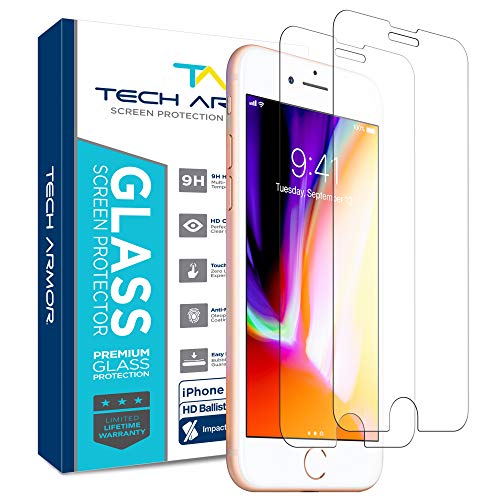 Product Cover Tech Armor Ballistic Glass Screen Protector for Apple iPhone 6 / 6S, iPhone 7, iPhone 8 (4.7