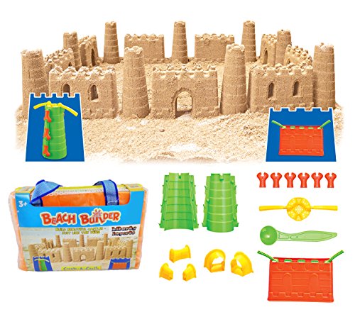 Product Cover Liberty Imports Beach Builder Create-A-Sand Castle Building Kit for Kids (18 Pcs)