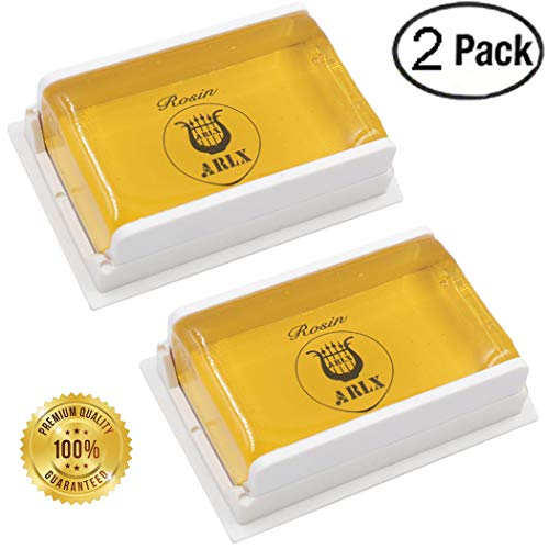 Product Cover Sound harbor 2 Pack Rosin for Violin Viola and Cello Rosin for Bows (2pack YJ-F01 Rosin)