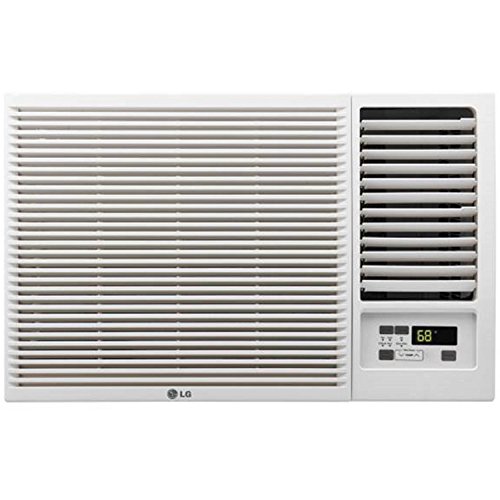 Product Cover LG 7,500 115V Window-Mounted 3,850 BTU Supplemental Heat Function Air Conditioner, 7500, White