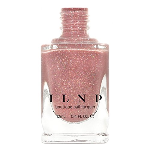 Product Cover ILNP Sweet Pea - Seashell Pink Holographic Sheer Jelly Nail Polish