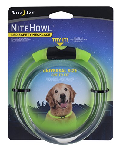 Product Cover Dig Pets Ni-Nho-28-R3 Niteize Nitehowl Led Safety Necklace Green