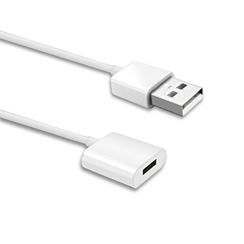 Product Cover TechMatte Charging Adapter Cable for Apple Pencil Male to Female Flexible Connector (3 Feet)