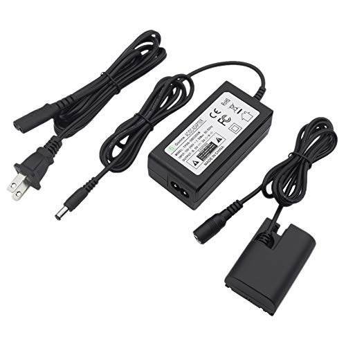 Product Cover Gonine ACK-E6 AC Power Adapter DR-E6 DC Coupler Charger Kit (LP-E6 LP-E6N Battery Replacement) for Canon EOS 70D/7D, EOS 60D/6D, EOS 5D Mark II III, EOS 5DS, EOS 5DS-R Cameras.