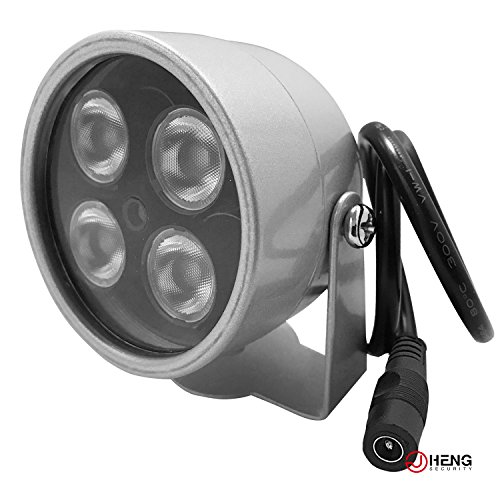 Product Cover JC Infrared Illuminator 4 Led High Power LED IR Array Illuminator IR Lamp Wide Angle for Night Vision CCTV and IP Camera