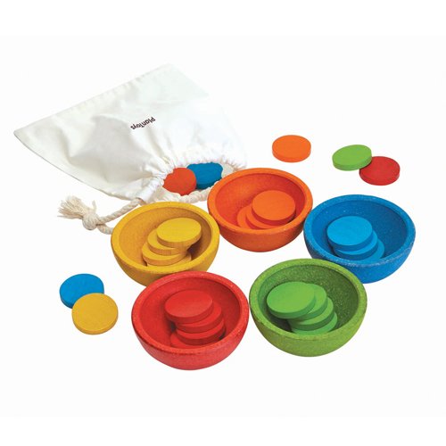 Product Cover PlanToys 5360 Sort & Count Cups Baby Toy