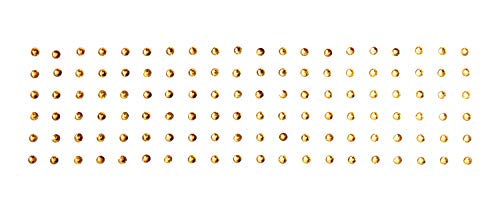 Product Cover 110 Rose Gold Dots 1 mm Stick On Fake Nose Studs/Gold Fake Nose labret Eye Piercing Stud/Self Adhesive Nose Stud/Fake Nose Stud/Costume Jewels