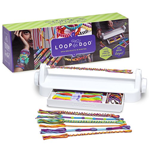 Product Cover Loopdedoo - DIY Friendship Bracelet Maker Kit - Make Bracelets in Minutes - Award-Winning Craft Kit