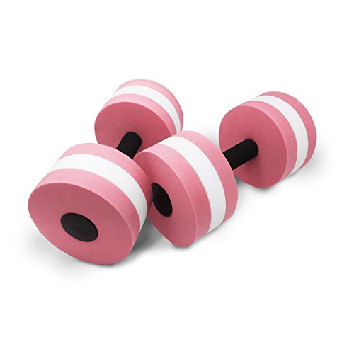 Product Cover ZEYU SPORTS Aquatic Exercise Dumbbells - Set of 2 - for Water Aerobics(Pink)