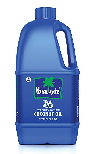 Product Cover Parachute Coconut Oil 63 fl.oz. (1863ml) - 100% Pure, Unrefined, Expeller Pressed
