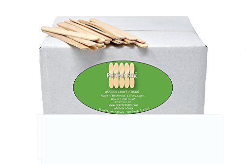 Product Cover Perfect Stix 114ST-Craft 1000ct Wooden Craft Sticks Box of 1000 Count (Pack of 1000)